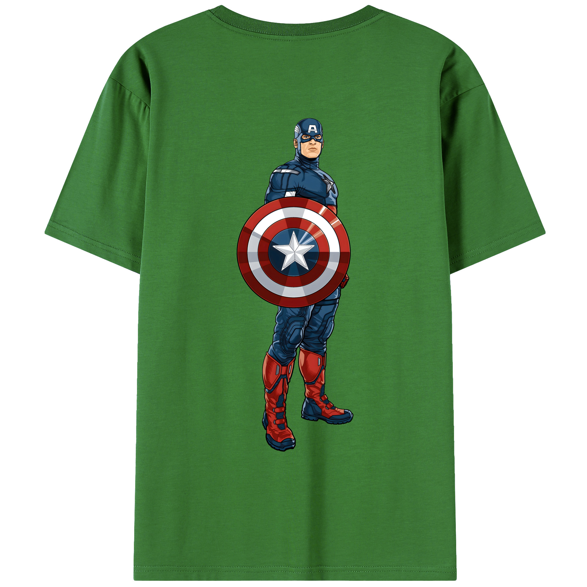 （画像用） アベンジャーズ The Avengers レディース半袖Tシャツ(バックプリント)